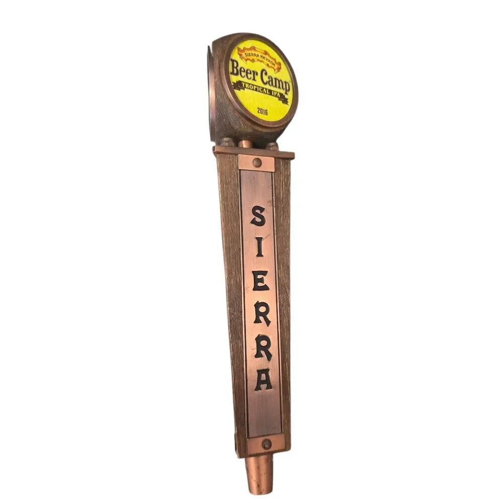 Sierra Nevada Beer Tap Handle Summerfest Celebration Beer Camp 3 Sided Bar Draft